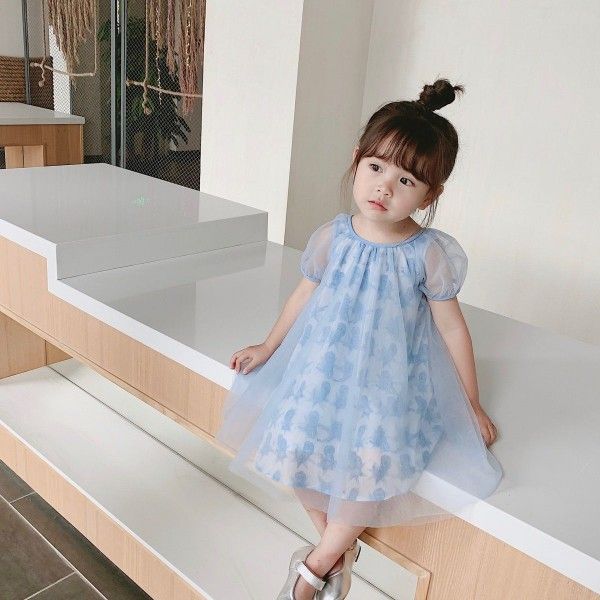 H19117 61 pop princess Aisha chiffon dress girl pr...