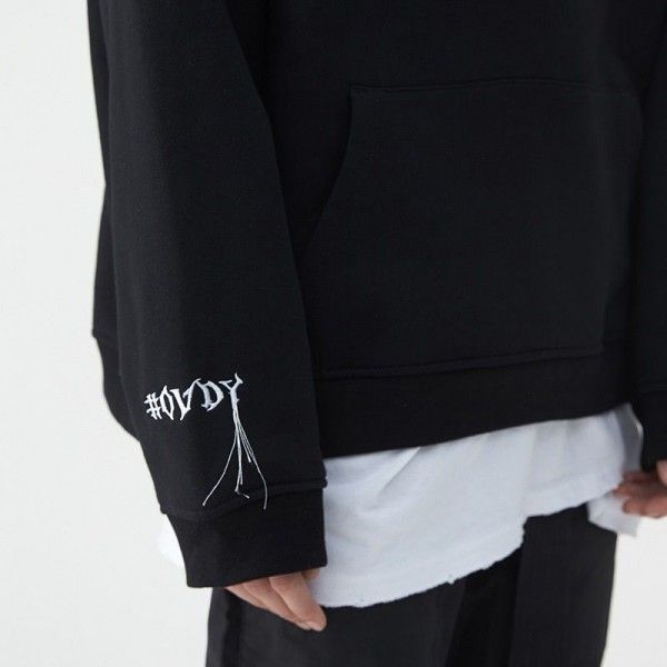 #Ovdy 19fw national fashion original designer master theme classic patch style Fleece Hoodie

