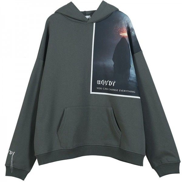 #Ovdy 19fw national fashion original designer master theme classic patch style Fleece Hoodie
