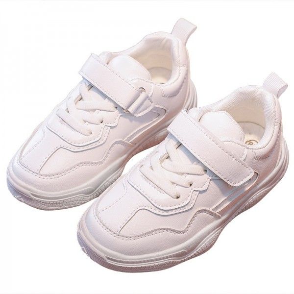 New children's shoes in the spring of 2019: Children's shoes, small white shoes, boys' leisure, girls' sports shoes
