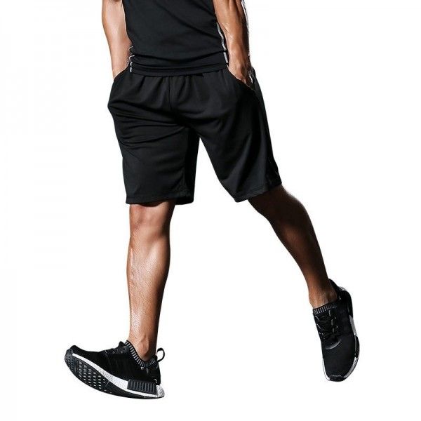 Spot sports shorts men's summer gym running fitness pants basketball pants quick drying and ventilating Muscle Men's training pants
