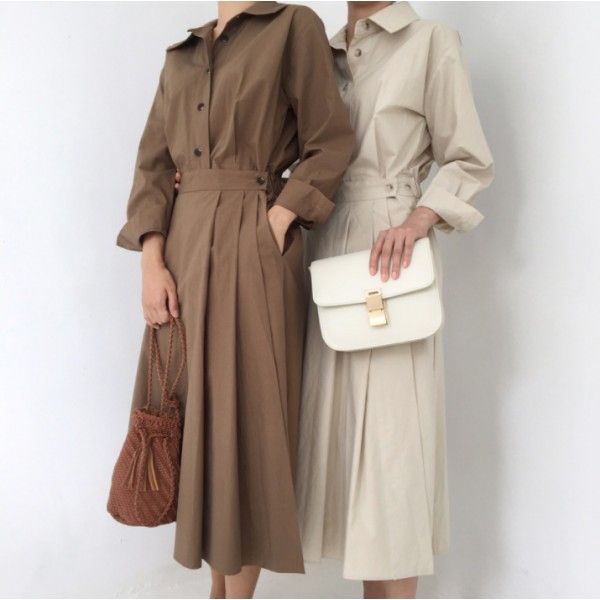 Early autumn women's new 2019 Korean chic style ce...