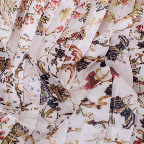 French retro printing high-end boutique dress summer women's European and American dress ruffles hanging neck tie princess skirt
