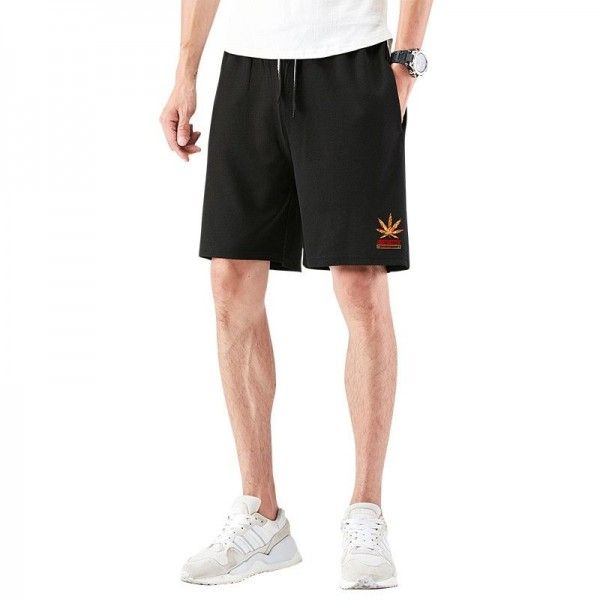 Men's casual shorts summer new youth Korean slim fashion sports running straight tube ant Zou pants
