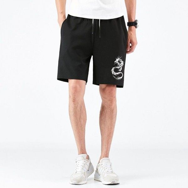 Men's casual shorts summer new youth Korean slim fashion sports running straight tube ant Zou pants
