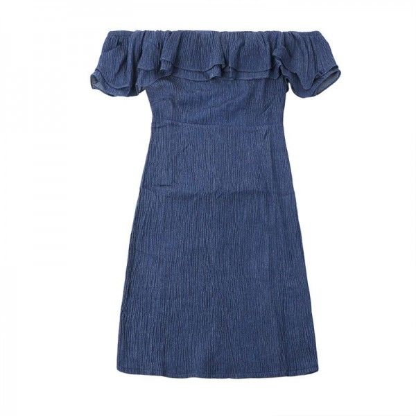 Goods in stock! Wish Amazon eBay European and American fast fashion women's new dress holiday leisure 18253
