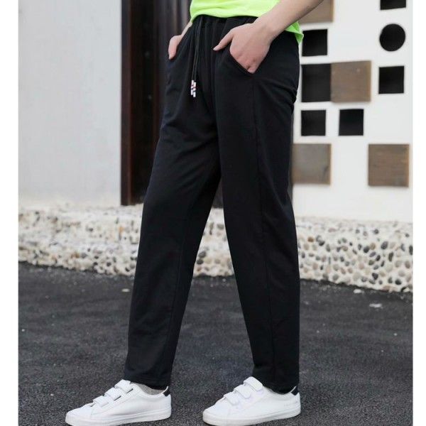 Spring and autumn new style leisure sports pants Korean cotton pants slim casual men's pants manufacturer wholesale customization
