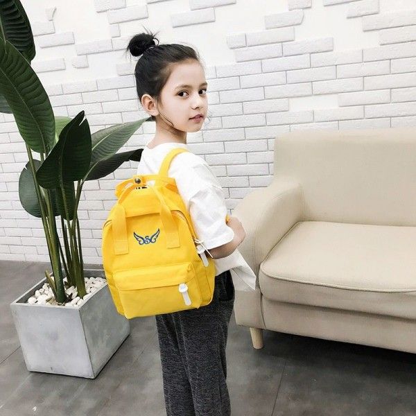 Wholesale children's bag new style Canvas Backpack...