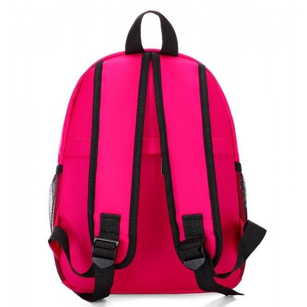 Canvas children's bag kindergarten backpack boys and girls children 3-5-6-8-year-old children's small and medium class schoolbag