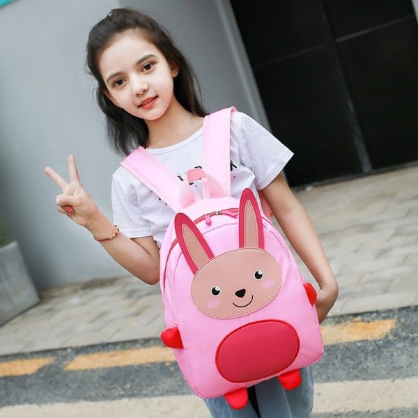 Factory direct sales cross border pop cartoon cute children's schoolbag dinosaur backpack kindergarten anti loss backpack trend