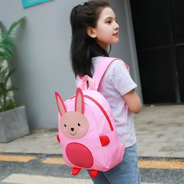 Factory direct sales cross border pop cartoon cute children's schoolbag dinosaur backpack kindergarten anti loss backpack trend