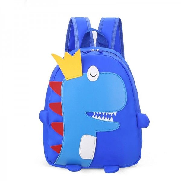 Factory direct sales cross border pop cartoon cute children's schoolbag dinosaur backpack kindergarten anti loss backpack trend