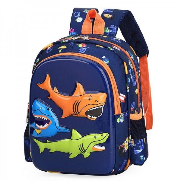 2019 new 1-5-year-old kindergarten schoolbag cartoon children's bag pressure shell lightening children's bag one replacement