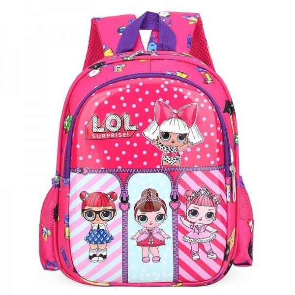 2019 new 1-5-year-old kindergarten schoolbag cartoon children's bag pressure shell lightening children's bag one replacement