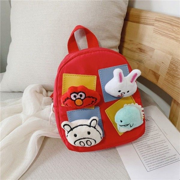 Korean children's Mini schoolbag kindergarten versatile backpack 1-3-5-year-old children's cartoon cute Backpack
