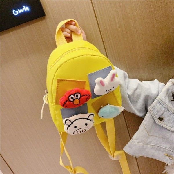 Korean children's Mini schoolbag kindergarten vers...