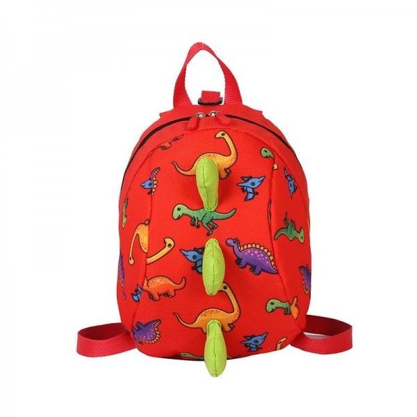 Manufacturer wholesale cross border small dinosaur boy and girl backpack Baby Kindergarten schoolbag children's lost bag