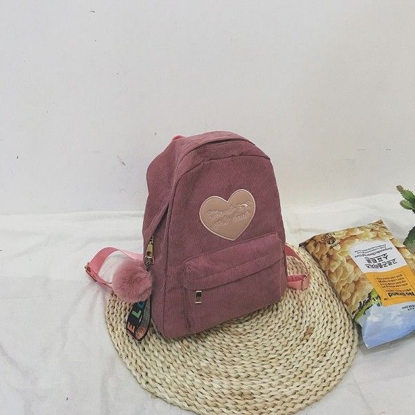 Women 2018 new fashion women's Bag Canvas Backpack women spot wholesale college students' Canvas Backpack