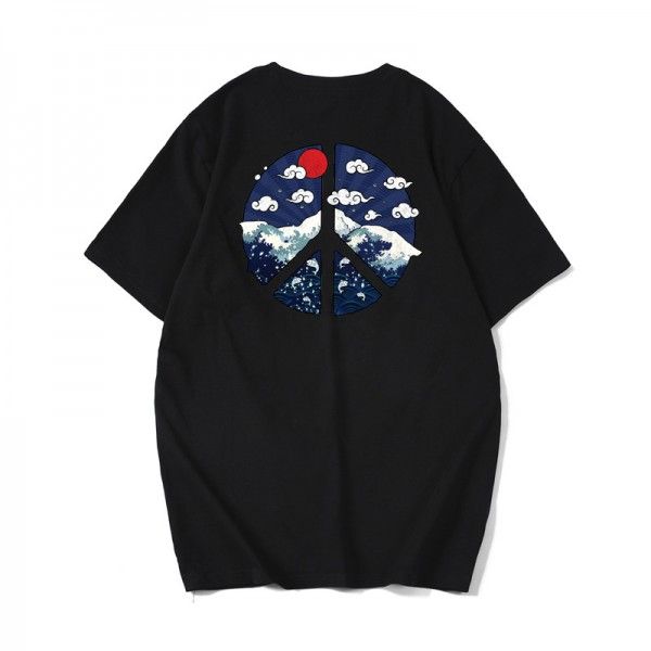 2020 short sleeve men's summer new men's wear cott...
