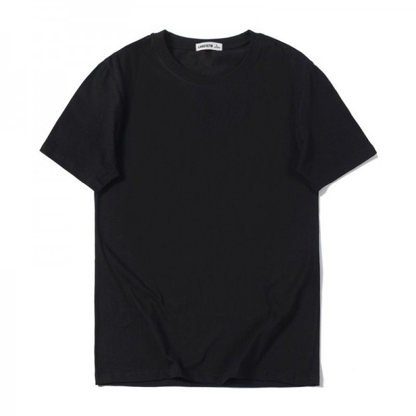 21 combed plain 210g cotton blank short sleeve t-shirt men's T-shirt solid color T-shirt customization 