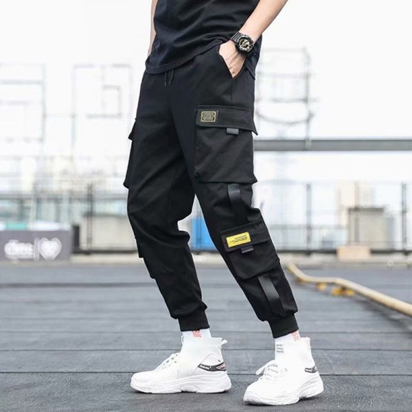 Corset overalls men's new casual pants in spring and Autumn