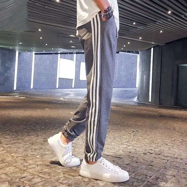 Men's autumn and winter casual pants men's sports ...