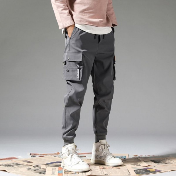 Corset overalls men's new casual pants in spring and Autumn
