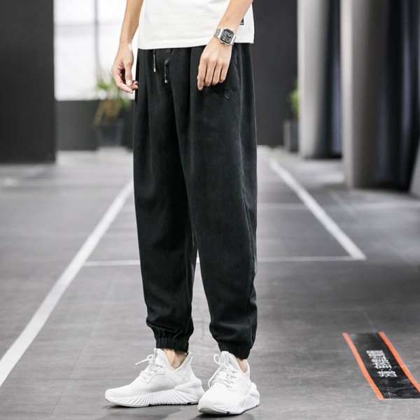 Men's pants casual pants men's 2020 autumn new loose Korean Capris trend corset harem Sweatpants 