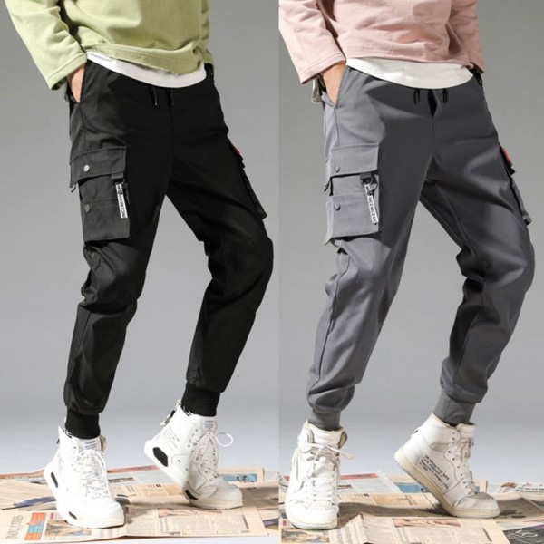 Corset overalls men's new casual pants in spring and Autumn