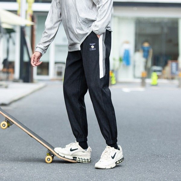Casual pants men's 2020 spring and Autumn New Korean style fashion versatile men's loose sports Leggings 