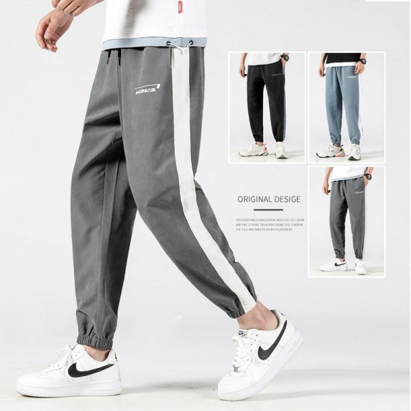 Men's pants casual pants men's 2020 autumn new loose Korean Capris trend corset harem Sweatpants 