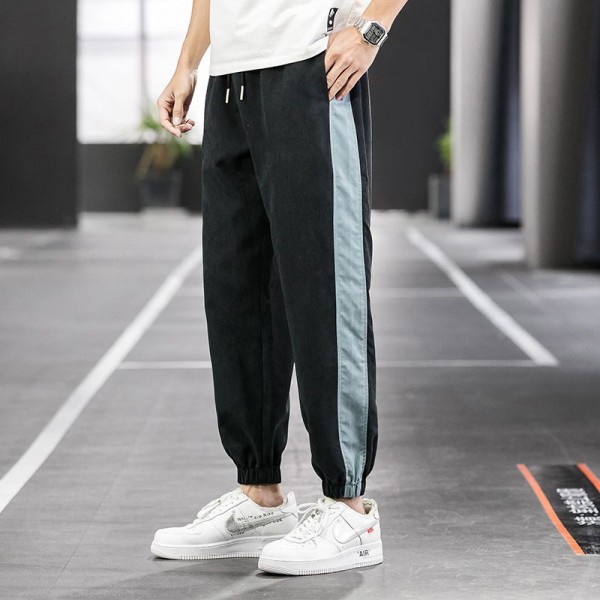 Men's pants casual pants men's 2020 autumn new loose Korean Capris trend corset harem Sweatpants 