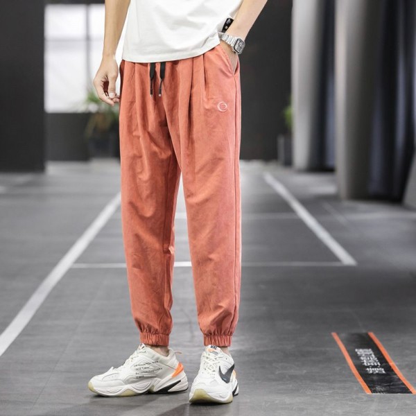 Men's pants casual pants men's 2020 autumn new loose Korean Capris trend corset harem Sweatpants 