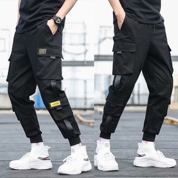 Corset overalls men's new casual pants in spring and Autumn