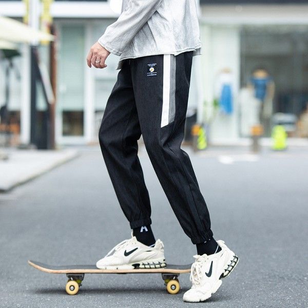 Casual pants men's 2020 spring and Autumn New Korean style fashion versatile men's loose sports Leggings 