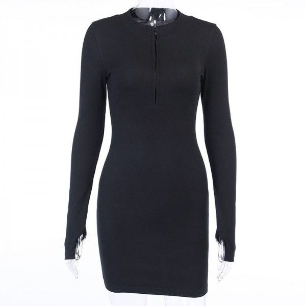 New long sleeve dress 93639p from Europe and America in spring 2020 