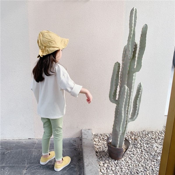 2020 autumn children's wear new girls' Korean printed T-shirt spring and autumn base shirt 20186