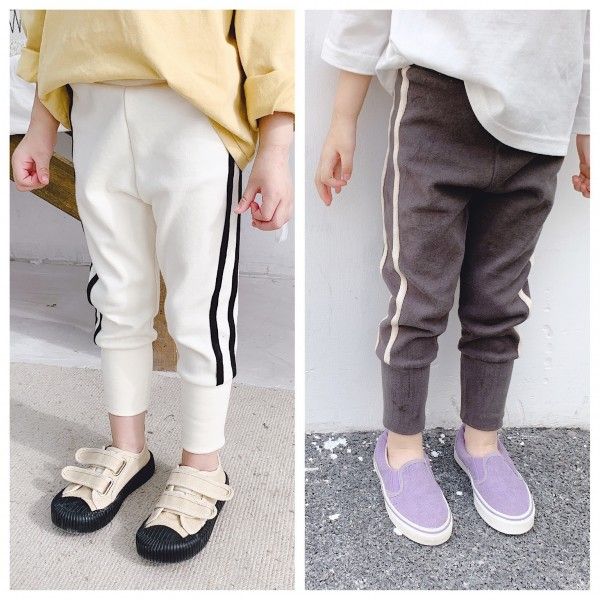 New spring children's clothing 2020 girls' Leggings casual pants 20167
