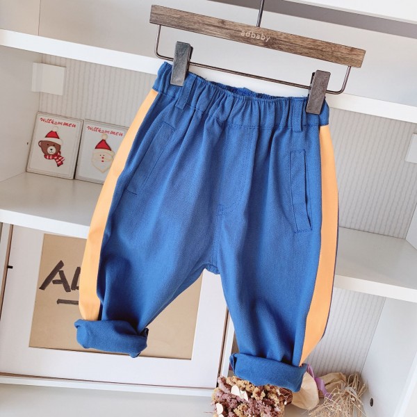 Autumn 2020 children's new Korean men's and women's pants children's casual pants 19006 