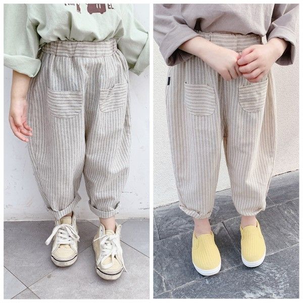 New autumn children's wear 2020 girls' Korean autumn boys' casual pants 20158
