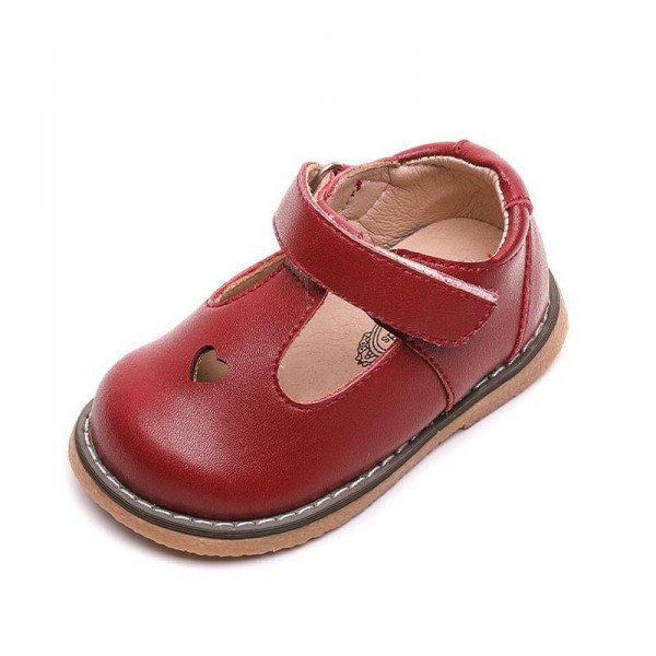 Spring and autumn girls leather shoes 2020 new leather baby walking shoes