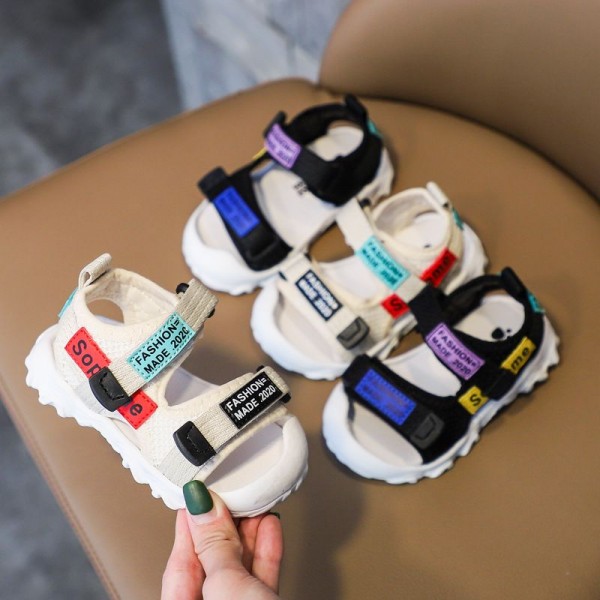 Baby shoes male 1-3 years old summer children's so...