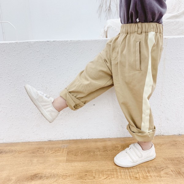 Autumn 2020 children's new Korean men's and women's pants children's casual pants 19006 