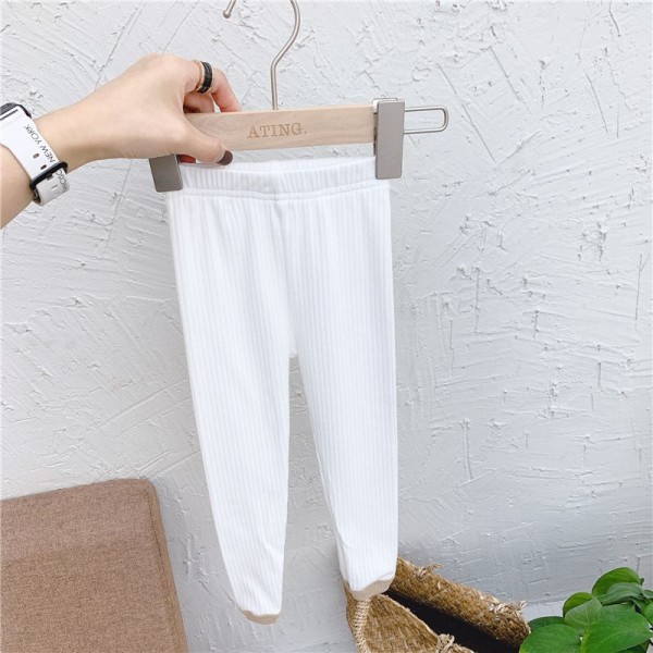 2020 spring children's wear new girls' four color Leggings spring summer 9-point pants 20120 