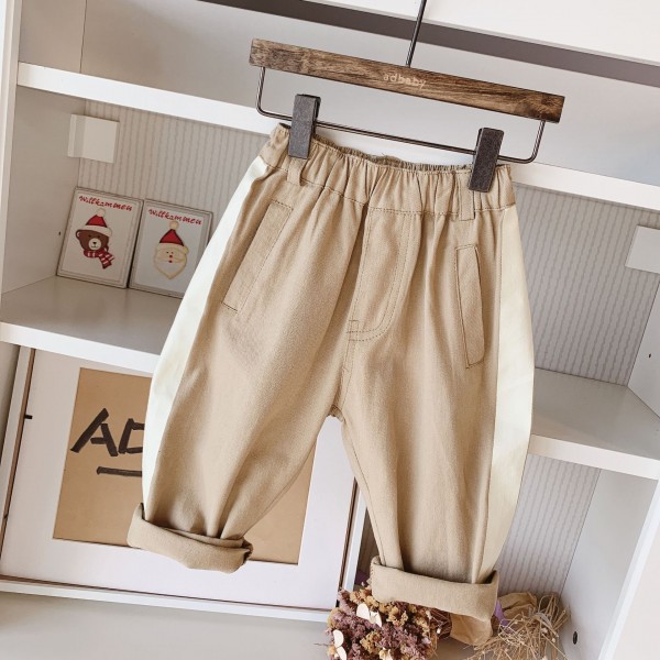 Autumn 2020 children's new Korean men's and women's pants children's casual pants 19006 