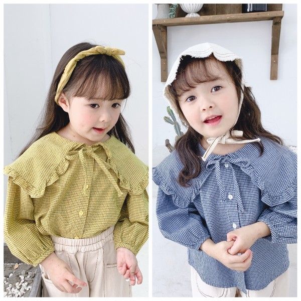 New autumn children's wear 2020 girls' Autumn shir...