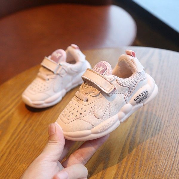 2020 autumn new baby sports walking shoes Korean fashion boys' baby shoes girls' Autumn single shoes wholesale 