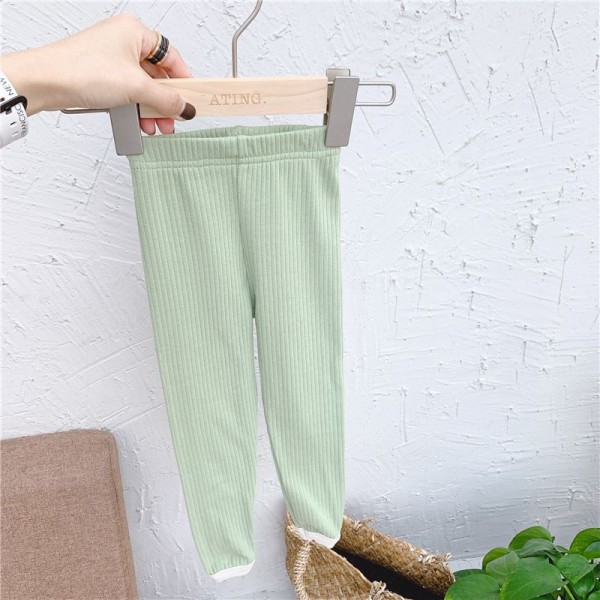 2020 spring children's wear new girls' four color Leggings spring summer 9-point pants 20120 