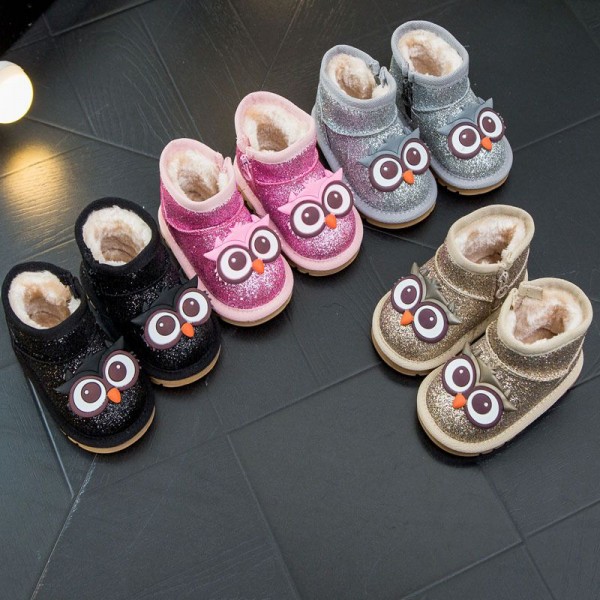Baby shoes baby toddler snow boots 1-3 years old b...