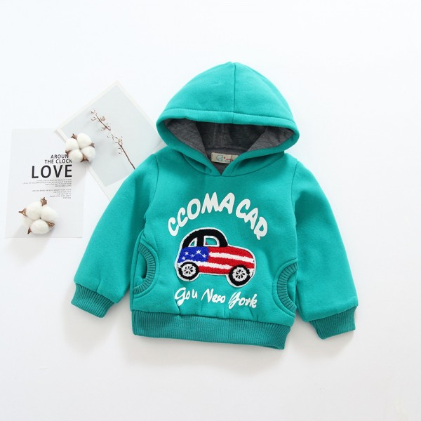 EW foreign trade children's wear new children's hooded sweater in autumn 2020